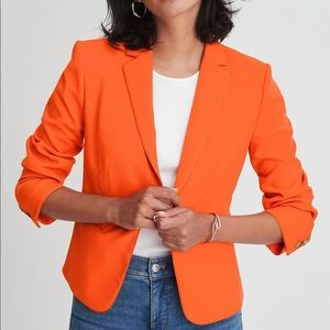 Newbury Blazer in Jupiter Orange, Size 0